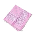 thumbnail image 4 of Bandana, bufanda, diadema, diadema multifuncional para mujeres y hombres, pañuelo cuadrado, novedad, envolturas para la cabeza de vaquero, Bandana con Rosa Fernando Pañuelo bufanda, 4 of 8