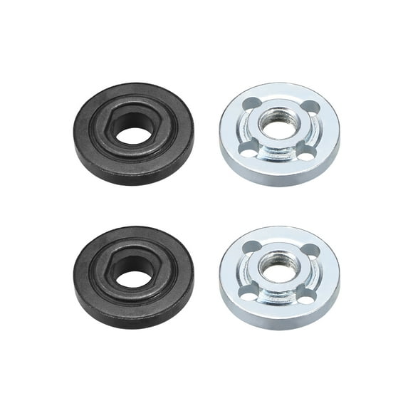 Angle Grinder Flange Nut, Inner Outer Lock Nuts for Makita G10SF3, 2 Sets