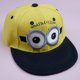 thumbnail image 1 of Gorra de béisbol con bordado de ojos grandes para niños y adultos, sombrero de béisbol con diseño de Anime, estilo Hip Hop, amarillo, para verano Fivean unisex, 1 of 2