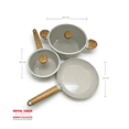 thumbnail image 3 of Batería De Cocina Iris Royal H 5 Pz Aluminio Antiadherente, 3 of 5