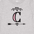 thumbnail image 4 of Inktastic Letter C Monogram Tribal Arrow Girls Baby T-Shirt, 4 of 5