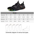 thumbnail image 3 of Zapatos Acuáticos Zapatos acuáticos antideslizantes, zapatos de agua transpirables para nadar para mujeres y hombres (black41) Ndcxsfigh Para Estrenar, 3 of 9