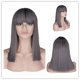thumbnail image 1 of Pelucas de cabello con degradado de color y cabeza de bobo corto hasta los hombros para mujer de estilo europeo y americano, tocado de fibra química, 1 of 6
