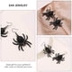 thumbnail image 4 of 3 pares de gotas de orejas de araña creativas Exagerar la joyería de oído del oído de la oreja, 4 of 5