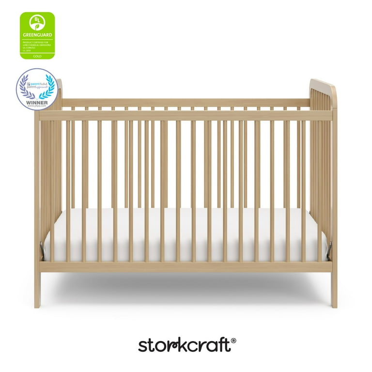Storkcraft Pasadena 3-in-1 Convertible Baby Crib – GREENGUARD Gold