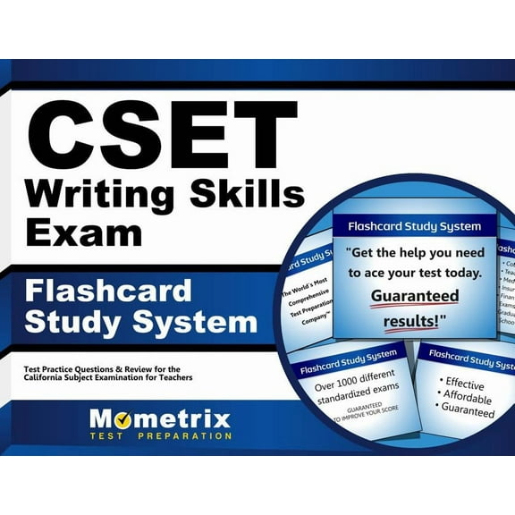 Cset Writing Skills Exam Flashcard Study System : Cset Test Practice Questions & Review for the California Subject Examinations for Teachers (Cards)