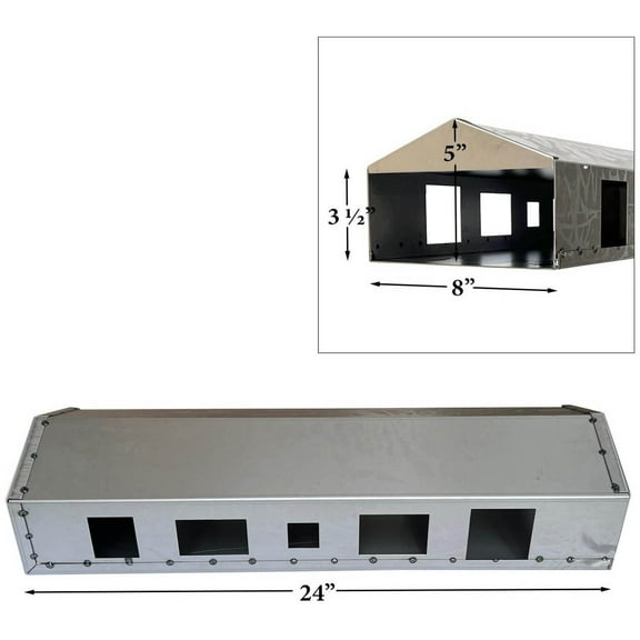 Heat Manifold Kit Compatible With Masterbuilt Gravity Series 1050 Charcoal Smoker Grills