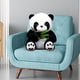 thumbnail image 4 of Cute Stuffed Animal Sitting Panda Plush Doll Pillow for Children Huggable Birthday Parties Gift Big Eyes Comfortable Companion Adorable , 12cm Hugo Muñeca Panda, 4 of 7