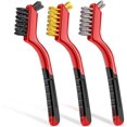 thumbnail image 1 of Wire Brush|stainless Steel Bristles Brushes Mini Wire Cleaning Brush, 1 of 5