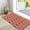 Red, variant on Jacenvly Door Mats/Outdoor Welcome Mats Washable Non-Shedding European Retro Lattice Printed Floor Mat Door Mat Sewer Mat Entrance Door Kitchen Bathroom Mat Non-Slip Mat Home Decor