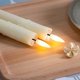 thumbnail image 4 of Bougies Vacillantes Sans Flamme, 1 Tlcommandes, 17cm Ivoire, Bougies De Fentre Led Piles, Minuterie, Lot De 6 Bougies En Plastique Sans Flamme E, 4 of 5