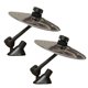 thumbnail image 2 of Crash Cymbal Aire Ventilación Tambal coches Fácil clip-On mini platmbal (1pc), 2 of 4