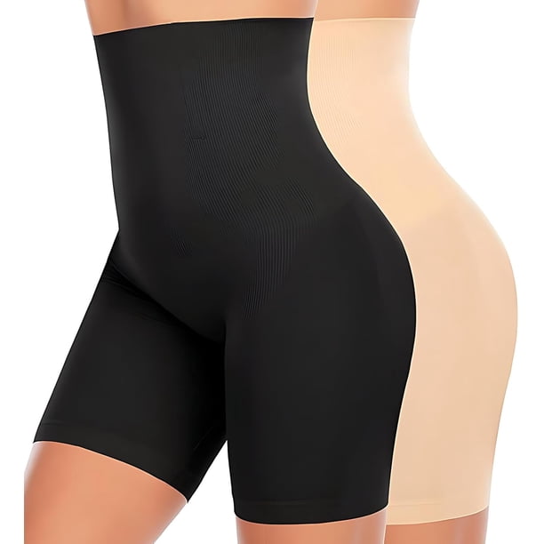 2PCS Pantalones Molderes para Mujer, Short Levanta Gluteos Mujer, Short Faja para Mujer Invisible, Model de Cintur, Levantamiento de Glúteos.
