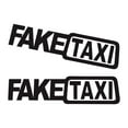 thumbnail image 2 of 2x Car Stickers Decals Car scratch covers Stickers Waterproof for Window Glossy Black, 2 of 8
