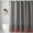 Grey, variant on Unique Bargains Solid Polyester Shower Curtain Sets with 12 Hooks White 71"W x 71"L