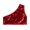 Red, variant on Alvivi Kids Girls Single Shoulder Sleeveless Metallic Crop Vest Performance Tops 4-14
