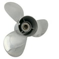 thumbnail image 3 of Propeller 12x14 for SUZUKI Outboard 3 Blades Stainless Steel Prop 13 Tooth RH OEM NO:990C0-00501-15P, 3 of 4