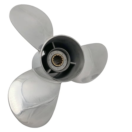 Propeller 11.6x12 for JOHNSON Outboard 3 Blades Stainless Steel Prop 13 Tooth RH 11.6x12