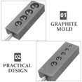 thumbnail image 3 of Phenofice Precision Graphite Sphere Mold for Jewelry Making with Torch Melting Tool, 3 of 7