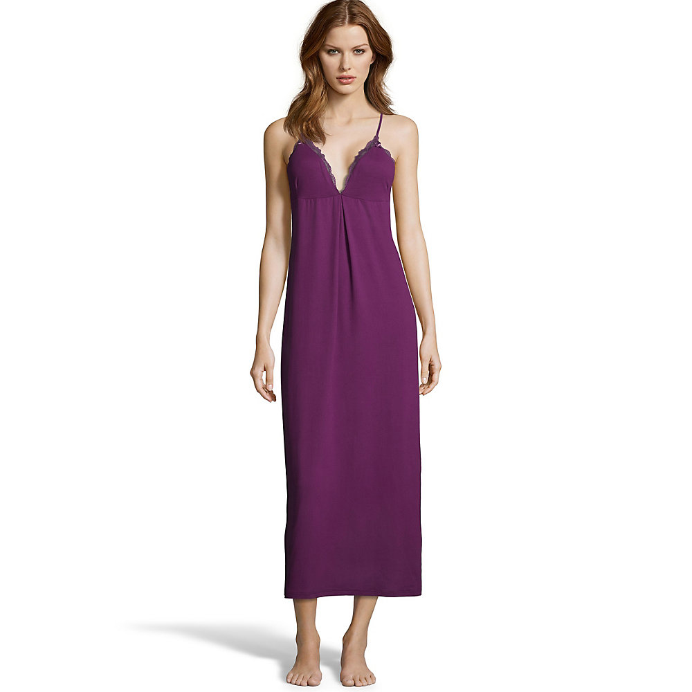 Maidenform Maidenform LaceTrim Maxi Gown MFS8280