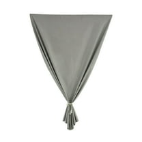 dajkiuy No Drill Blackout Curtain, Window Curtain Panels, No Rod Needed Easy to Hang Curtains for Bedroom, Living Room, Dining Room, Kitchen, Home Office, 47x78.7 Inch