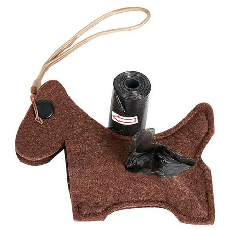 UPC: 0810051333732 | Pet Life ® Fleece Dog Shaped Travel Waste Bag Dispenser with 2 Rolls