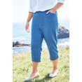 thumbnail image 5 of Woman Within Plus Size Capri Fineline Jean, 5 of 5