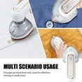 thumbnail image 3 of ZPAQI USB Rechargeable Garment Steamers Hangings Ironing For Travel Home 160W, 3 of 7