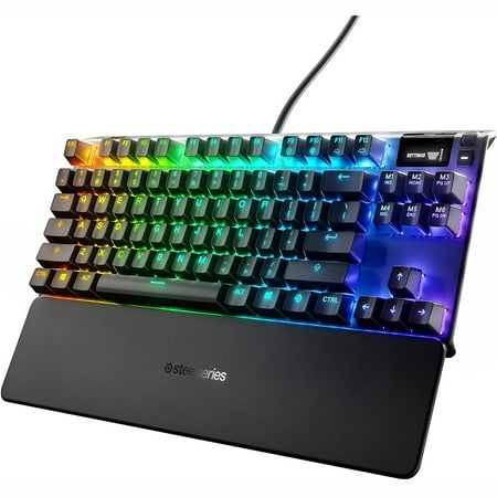 SteelSeries Apex 7 Tkl Compact Mechanical Gaming Keyboard, Brown Switch