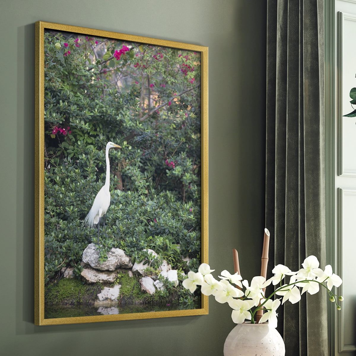 Matisse MDCCCXXI Framed Print in Gold Solid Wood 11 x 14 Framed Print