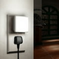 thumbnail image 2 of YANSUN 2-Pack Plug in Night Light with Auto On/Off Sensor, 0.3W 5000K Cool White, Square Shape for Kids Nursery, Bedroom, Hallway, 2 of 7