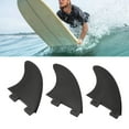 thumbnail image 4 of Surfboard 3pcs Reemplazo de Aleta de Surf Pvc Paddle Board Fin Board Board Board Board Para Al Aire Libre, 4 of 7