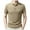 Khaki, variant on Men's Shirts Advanced Sense Lapel Short Sleeve Casual Business Ice Silk Top Comfortable Breathable Stylish T-Shirt Men's Tops T-Shirt Casual Crew Neck Loose