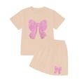 thumbnail image 3 of MAIHAN Theme Park Outfits for Women Summer Clothing Sets Short Sleeve Tops Shorts Set Leggings Sets Women 2 Piece Outfits for Casual and Summer Wear, 3 of 3