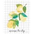 thumbnail image 2 of Prahl, Courtney 26x32 White Modern Wood Framed Museum Art Print Titled - Summer Lemons Sentiment II, 2 of 4