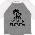 thumbnail image 4 of Inktastic First Trip to Florida Vacation Boys or Girls Long Sleeve Baby Bodysuit, 4 of 5