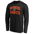 thumbnail image 2 of Men's Black San Francisco Giants Father's Day #1 Dad Long Sleeve T-Shirt, 2 of 3