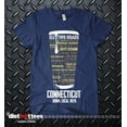 thumbnail image 3 of Connecticut Beer Shirt - Vintage Navy Blue Beer Lover Gift for Dad | Small Size Beer T-Shirt, 3 of 3