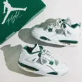 thumbnail image 2 of Ni - ke Size 13 - Air Jordan 4 Retro Oxidized Green, 2 of 5