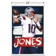 thumbnail image 3 of NFL New England Patriots - Mac Jones 22 Wall Poster with Magnetic Frame, 22.375" x 34", 3 of 6