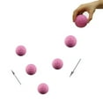 thumbnail image 4 of 2x 6.3cm Fascia Ball Ball Yoga Muscle Relaxation Pain Relief Portable Physiotherapy Ball 5 & 3, 4 of 4