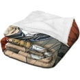 thumbnail image 4 of Hawk Mha Boutique Blankets Soft Comfortable Plush Microfiber Flannel Blanket 50"x40", 4 of 4
