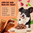 thumbnail image 3 of Palitos dentales para masticar huesos Globalpaw para perros con sabor a carne S, 3 of 8