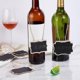 thumbnail image 3 of 10 etiquetas de pizarra para decantadores, 2 estilos, mini letreros de pizarra de madera, etiquetas para decantadores de licor con cuerda para colgar, pizarras de mensajes., 3 of 8