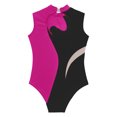 thumbnail image 5 of iixpin Gymnastics Leotards for Girls Dance Unitards Biketards Practice Outfit Ballet Dancewear Figure Skating Jumpsuit Hot Pink 8, 5 of 6