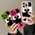 thumbnail image 5 of Funda pintada divertida para iPhone 15, fundas para iPhone 14, 11, 12, 13, 15 Pro Max, 7, 8, 15 Plus, X, XR, XS Max, SE 2020, 2022, 5 of 5