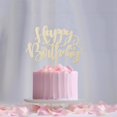 thumbnail image 3 of Cake Topper Naicaek Hecho a Mano con Brillo de Madera para Cumpleaños, 3 of 6
