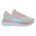 thumbnail image 2 of Puma Cruise Rider Peony Girls Shoes Size 4, Color: White/Pink, 2 of 5