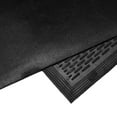 DuraScraper Linear 60 in. x 36 in. Black Rubber Door Mat
