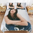 thumbnail image 1 of Lisa Weave Breathable Surface Soft Finish Durable Zipper Duvet Cover Sets for Comfort Sleep, 1 of 5